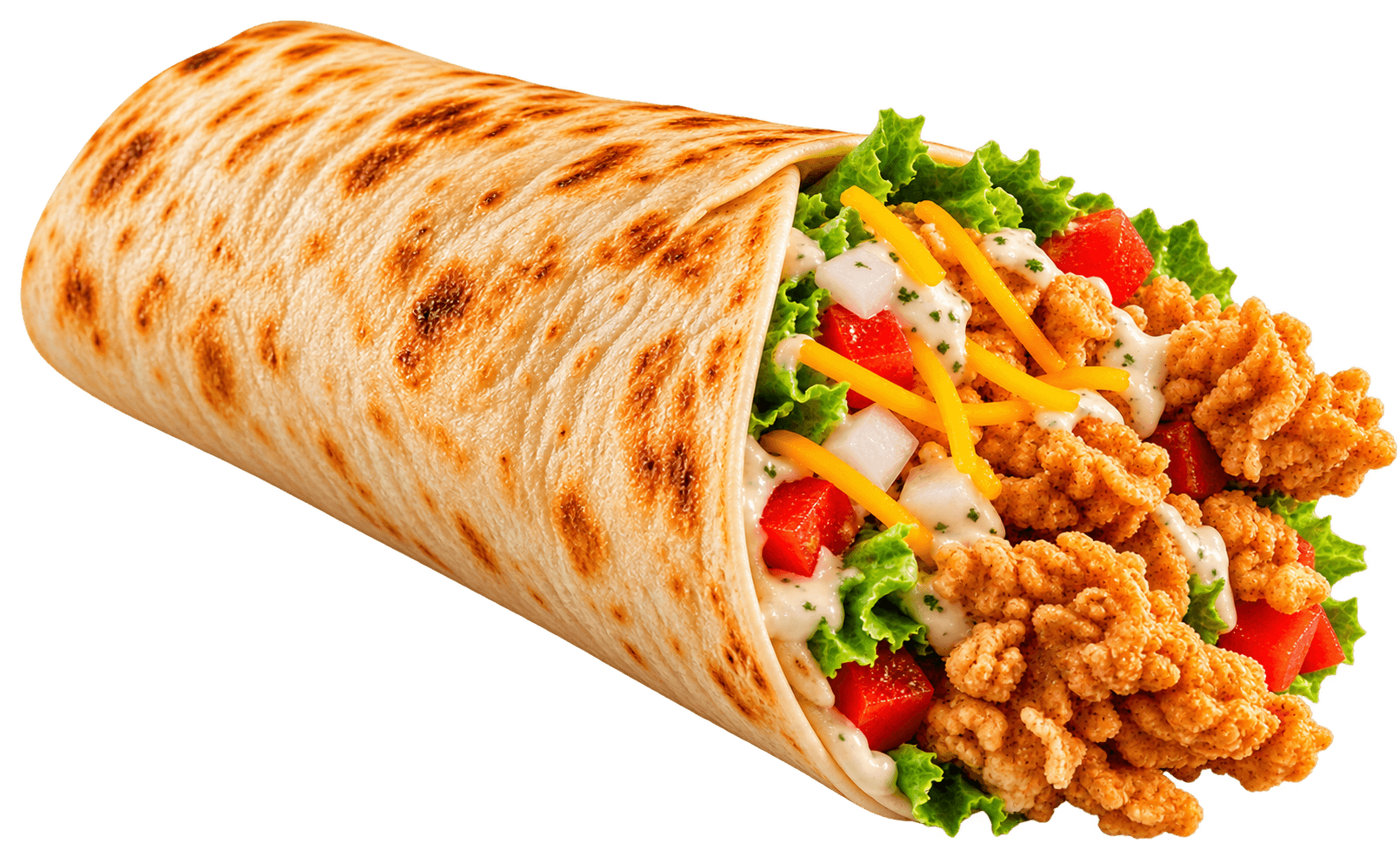 Zinger Roll Paratha