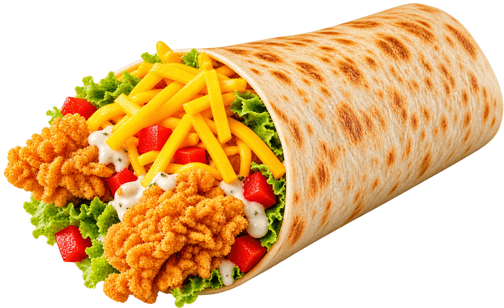 Zinger Cheese Paratha Roll